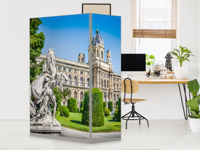 HomeOffice Sichtschutz Paravent Vienna