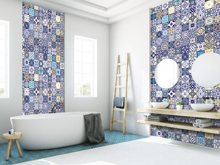 Wandverkleidung_Azura-blue Wandverkleidung Azura-Blue