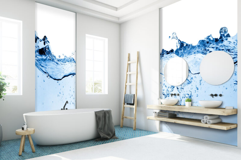 Wandverkleidung Im Wasser