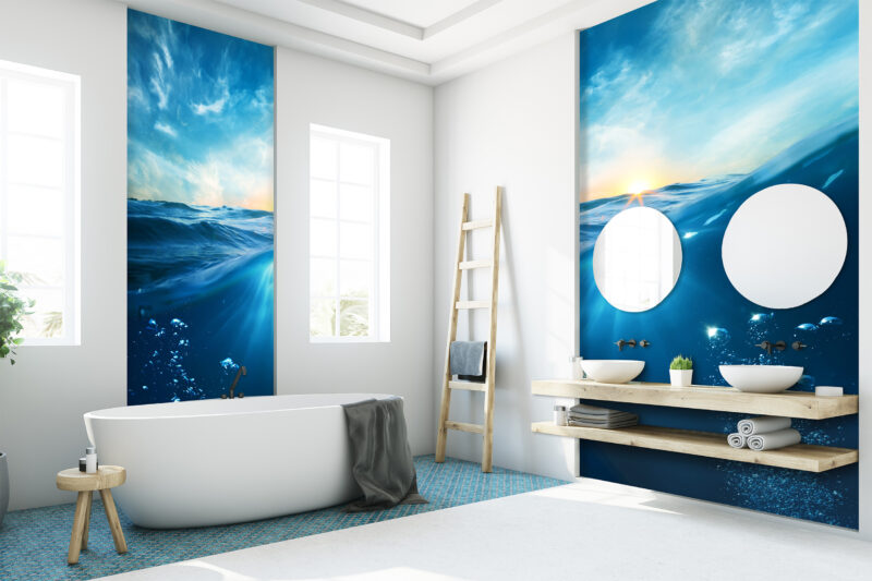 Wandverkleidung The Sea
