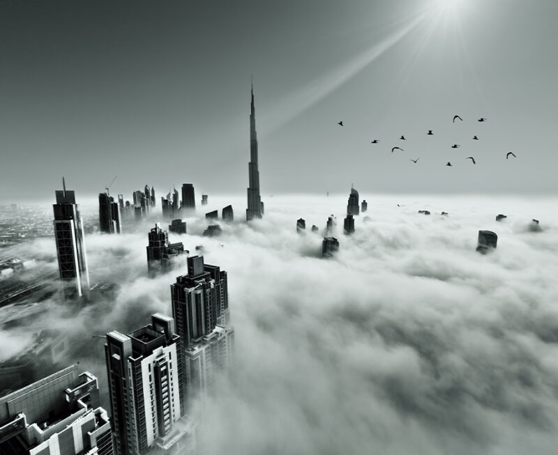 Flächenvorhang Dubai Dust