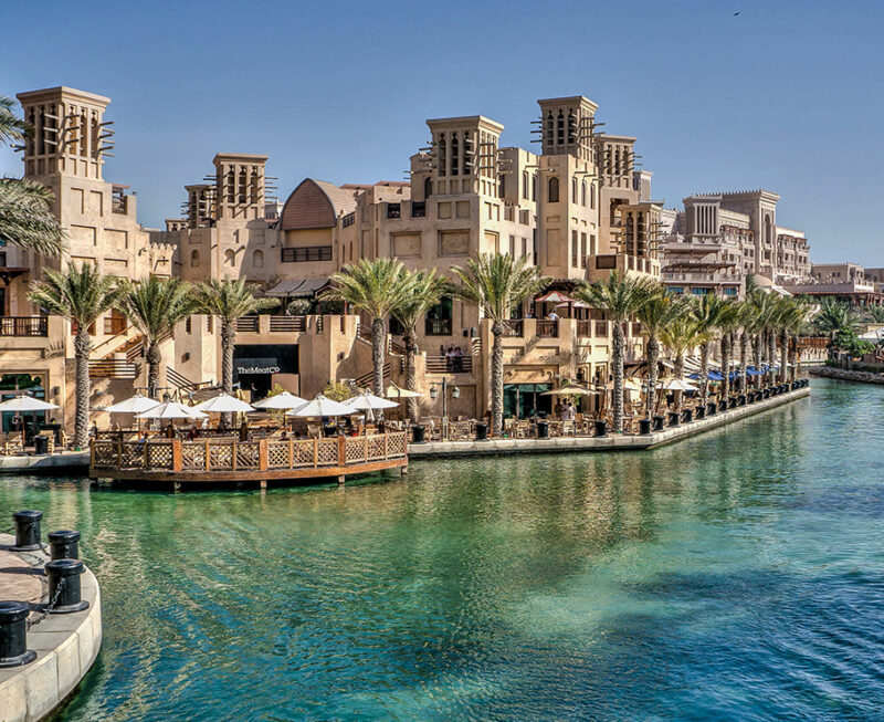 Flächenvorhang Dubai Oasis
