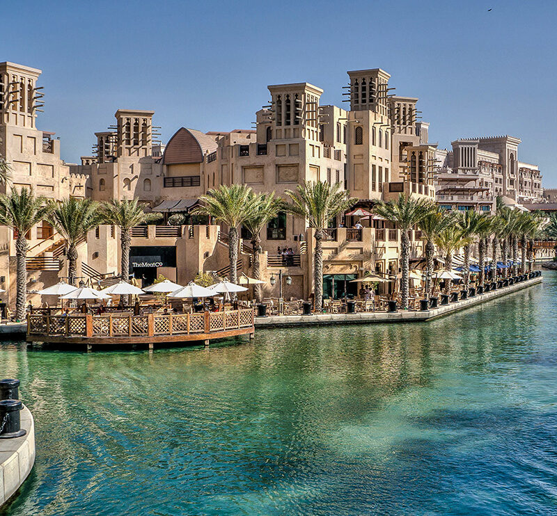 Flächenvorhang Dubai Oasis