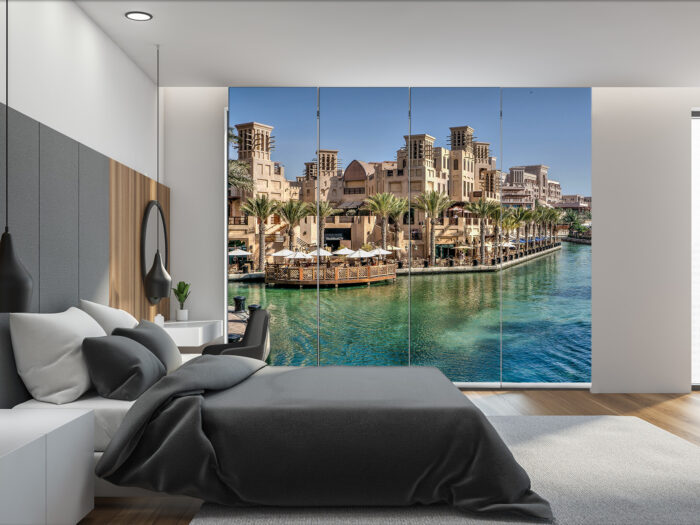 Flächenvorhang Dubai Oasis