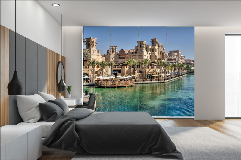 Flächenvorhang Dubai Oasis