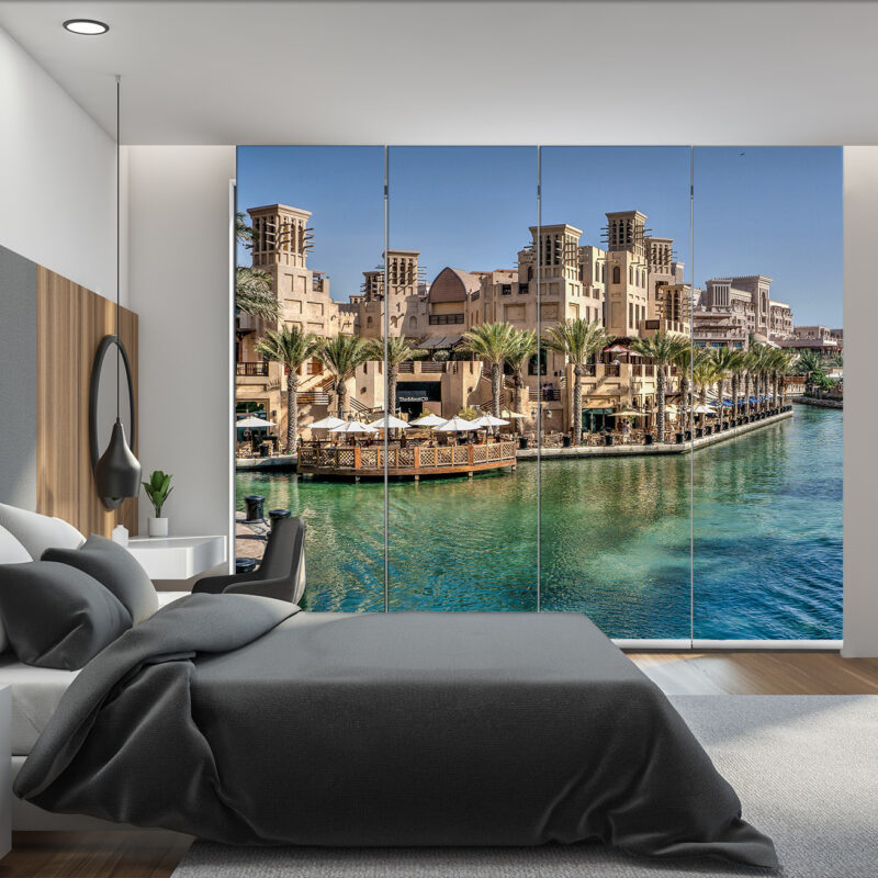Flächenvorhang Dubai Oasis