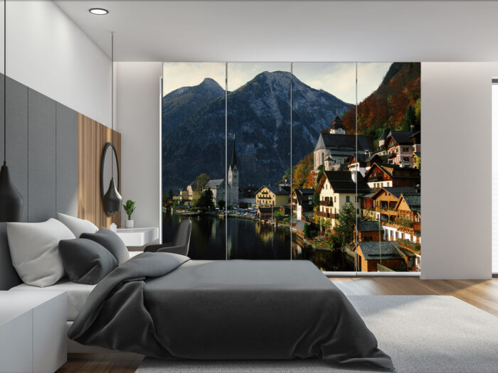 Flächenvorhang Hallstatt