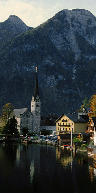 Sichtschutz Trennwand Hallstatt