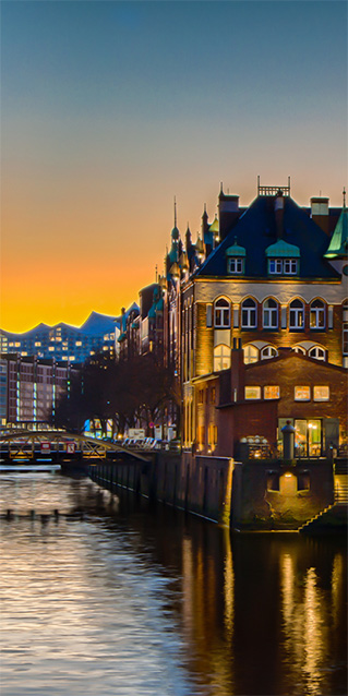 Motiv_Trennwand_100x200cm_Hamburg Sichtschutz Trennwand Hamburg