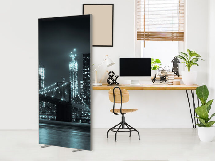 Sichtschutz Trennwand City Lights
