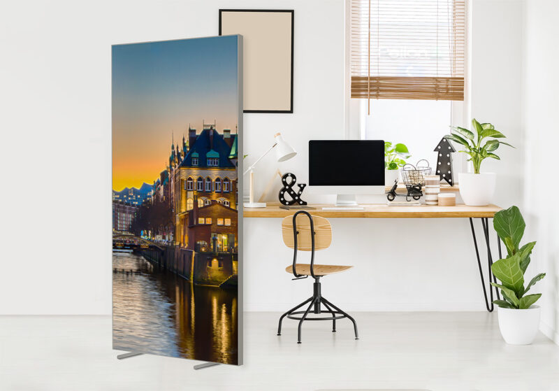 Trennwand_100x200cm_Hamburg Sichtschutz Trennwand Hamburg