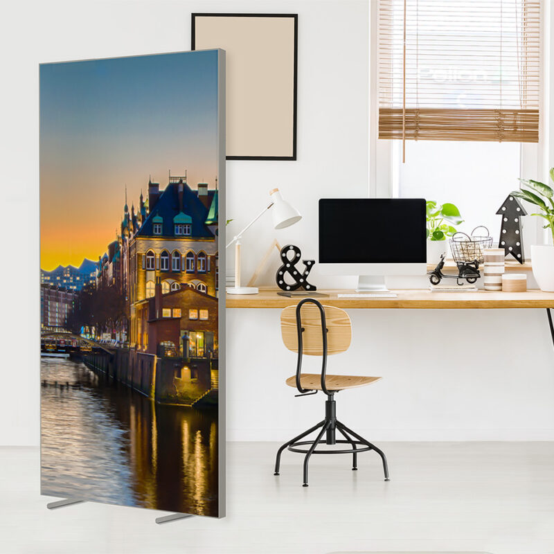 Trennwand_100x200cm_Hamburg Sichtschutz Trennwand Hamburg