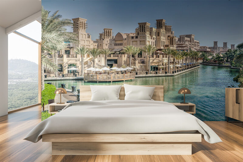 Tapete_Schlafzimmer_Dubai-Oasis Tapete Dubai Oasis