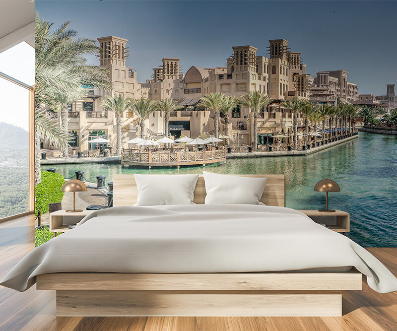 Tapete_Schlafzimmer_Dubai-Oasis Tapete Dubai Oasis