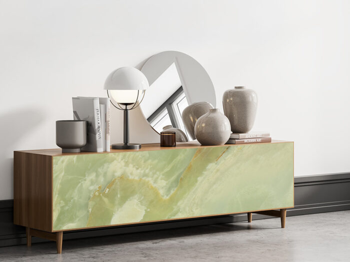 Möbelfolie Onyx Grün