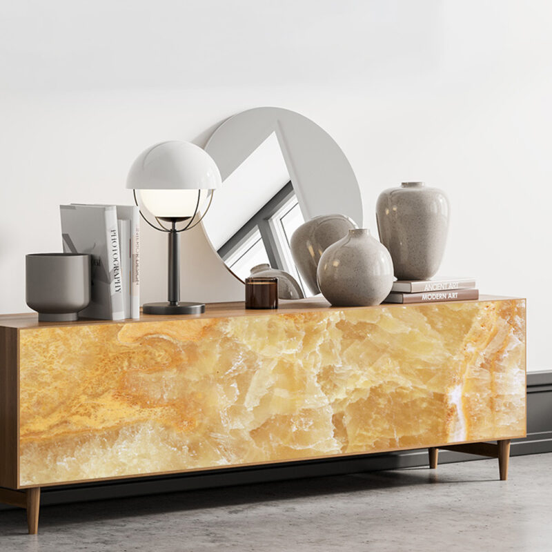 Möbelfolie Onyx Orange
