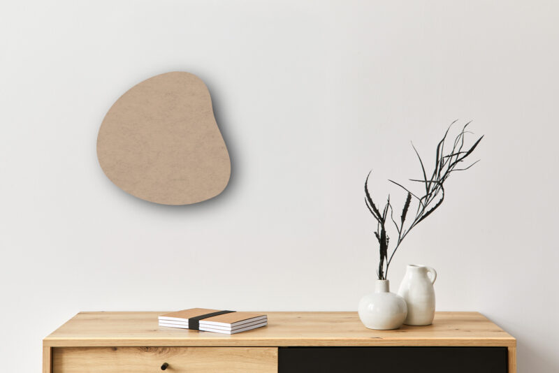 Pinnwand_Pebble-beige2 Pinboard Pebble